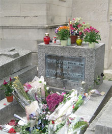 Père-Lachaise (Graf van Jim Morrison)