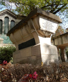 Begraafplaats Schrijvers (Tombe van Jean de la Fontaine)