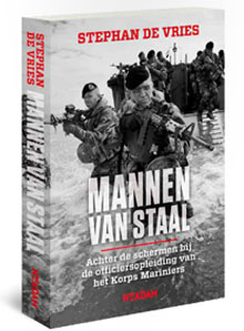 Stephan de Vries Mannen van staal Boek Korps Mariniers