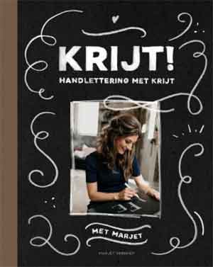 Marjet Verhoef Krijt Boek Handlettering met Krijt