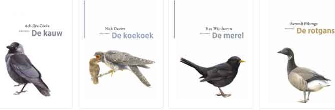 Vogelboeken Vogelserie Atlas Contact Boeken over Vogels