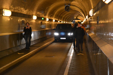 St Pauli-Elbtunnel Tunnel Tunnel onder de Elbe