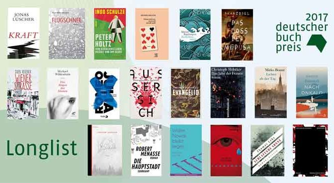 Deutscher Buchpreis 2017 Winnaar Boeken Longlist