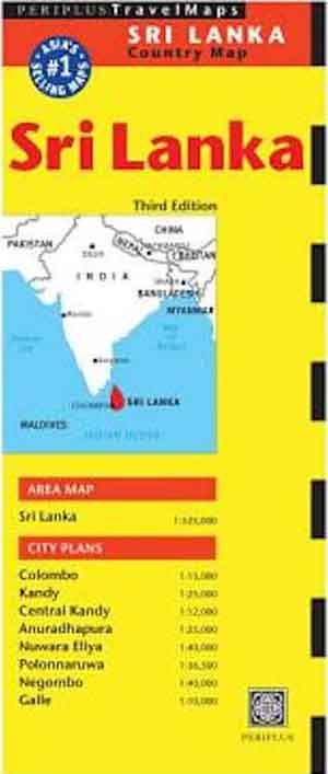 Sri Lanka Wegenkaart Periplus