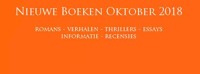 Nieuwe Boeken Oktober 2018