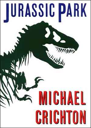 Michael Crichton Jurrasic Park Science Fiction Boek uit 1990