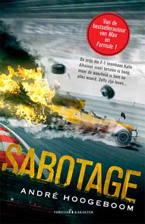 André Hoogeboom Sabotage Recensie Formule 1 Thriller