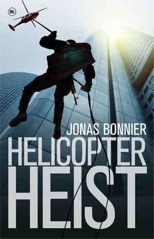 Jonas Bonnier Helicopter heist Recensie