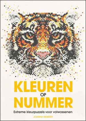 Kleuren op Nummer Boek Kleurpuzzels