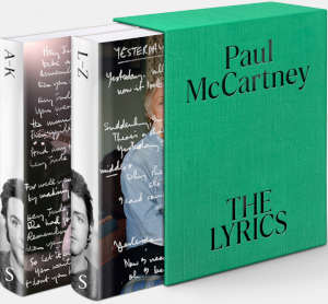 Paul McCartney De Lyrics Boek met songteksten recensie