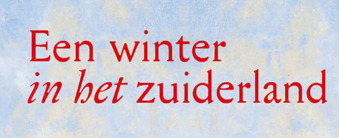 Virginie Loveling Een winter in het zuiderland