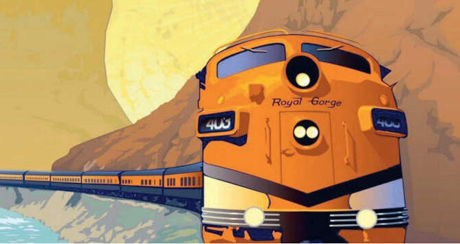 Spoorslag boeken over treinreizen van Ambo Anthos