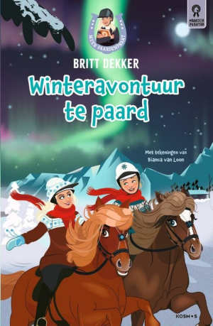 Britt Dekker Winteravontuur te paard
