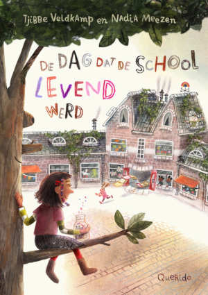Tjibbe Veldkamp & Nadia Meezen De dag dat de school levend werd recensie