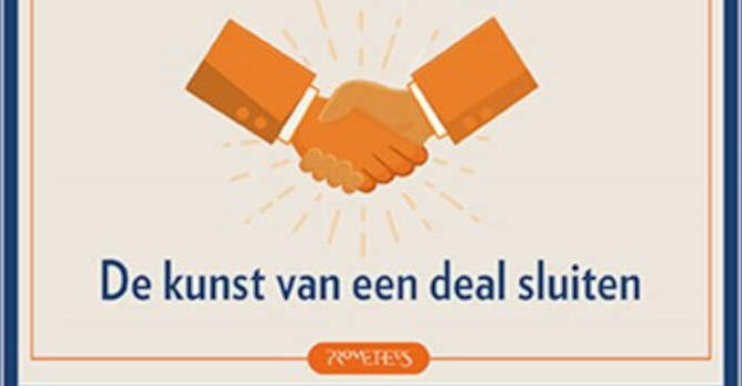 Telling is not selling boek van Frank van Leer over de kunst van een deal sluiten