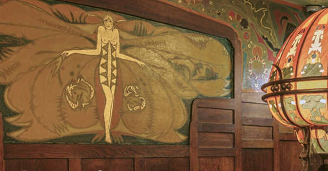 Interieurschilderkunst van formaat Hans van Herwijnen boek over de Nederlandse decoratieve schilderingen 1840-1940