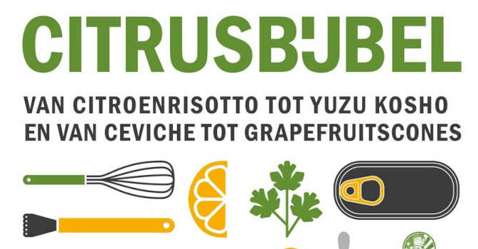 Citrusbijbel kookboek van Julia Hulleman met recepten voor citrusvruchten