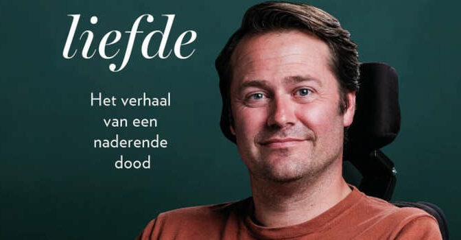 Omringd met liefde boek van Daan Dekker & Frank Bos met het verhaal van een naderende dood