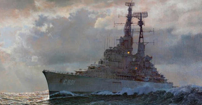 Uwe Smit – Cruiser De Ruyter 1953