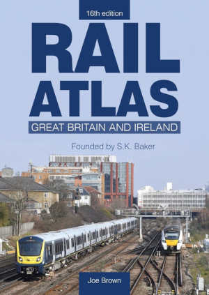 Joe Brown Rail Atlas Great Britain & Ireland