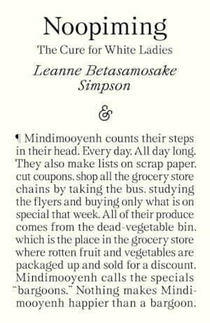Leanne Betasamosake Simpson Noopiming review