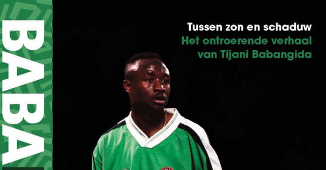 BABA Tijani Babangida boek en memoir van de Nigeriaanse voetballer geschreven door Roberto Pennino