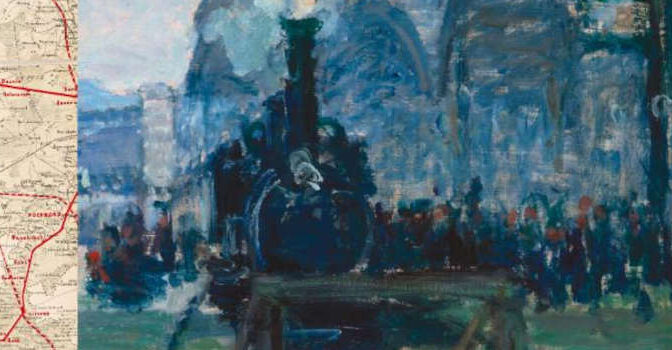 De geschiedenis van de spoorwegen in 100 kaarten Jeremy Black spoorwegboek
