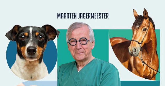 Beestige verhalen van meneer de dierendokter boek van dierenarts Maarten Jagermeester
