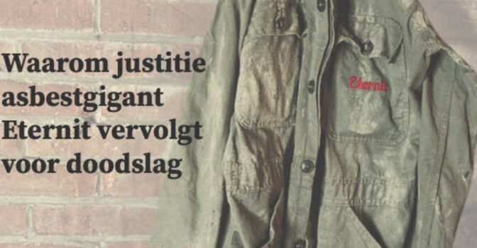 De zwijgfabriek Joop Bouma boek over Waarom justitie asbestgigant Eternit vervolgt voor doodslag