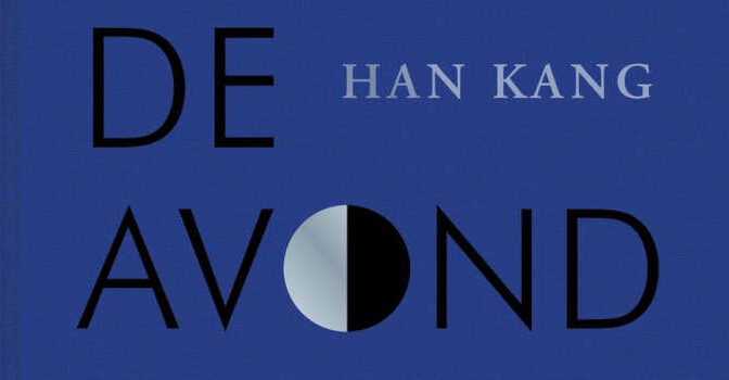 Ik leg de avond in een la Han Kang boek met gedichten van de Zuid-Koreaanse schrijfster