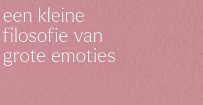 Verdriet Ignaas Devisch filosofisch essay en deel van de reeks een kleine filosofie van grote emoties