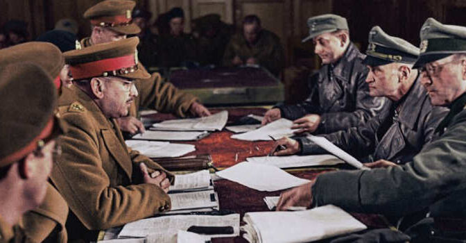 Wim Huijser, Coen Pepplinkhuizen en Jelle de Gruyter – 5 mei 1945