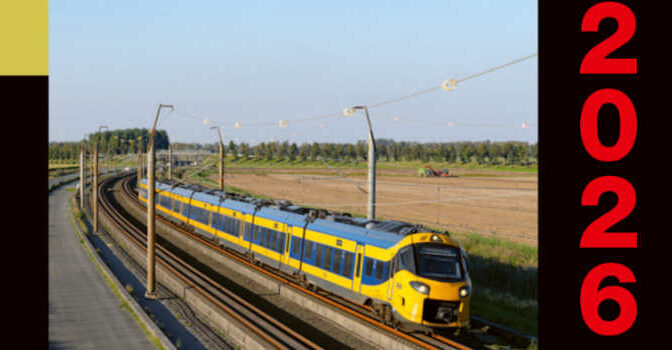 Spoorwegen 2026 Richard Latten treinen jaarboek