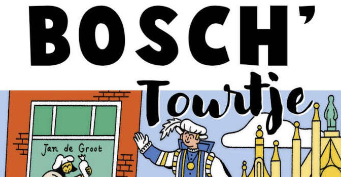 Bosch Tourtje boek van Roose Hamelink over Den Bosch met een historische stadswandeling