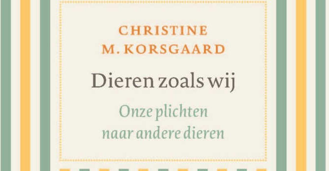Christine M. Korsgaard – Dieren zoals wij