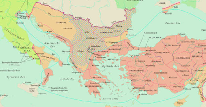 Atlas van de middeleeuwen.John Haywood boek over de ontwikkeling van Europa 476-1000