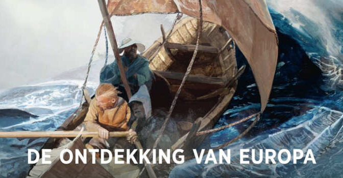 Wereldreizigers Alexander van de Bunt geschiedenisboek over de ontdekking van Europa