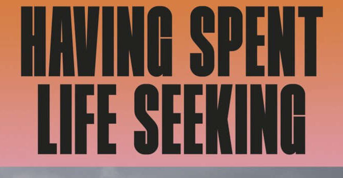 Having Spent Life Seeking Kae Tempest novel