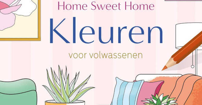 Home sweet home kleuren voor volwassenen
