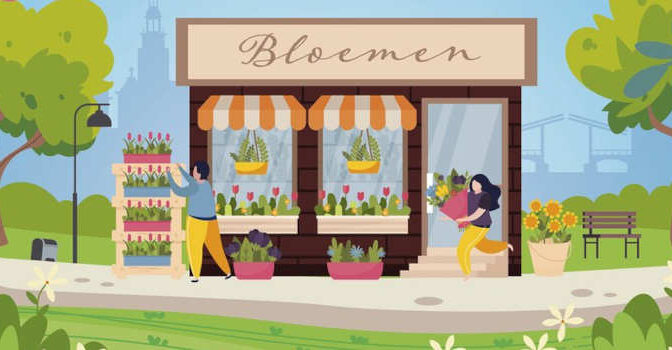 De bloemenstal Gaby Rasters feelgood met drie verhalen vol liefde en passie in het Amsterdamse vondelpark
