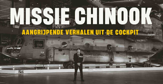 Missie Chinook Maarten Vissers boek met aangrijpende verhalen uit de cockpit