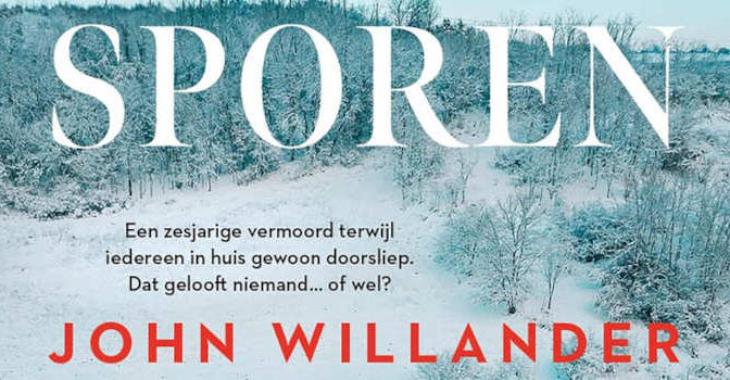 Sporen in de sneeuw John Willander Zweedse true crime thriller