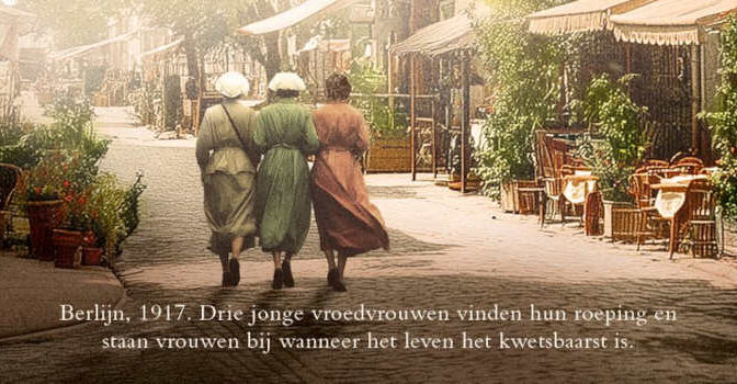 Dromen van morgen Linda Winterberg roman De vroedvrouwen van Berlijn 1