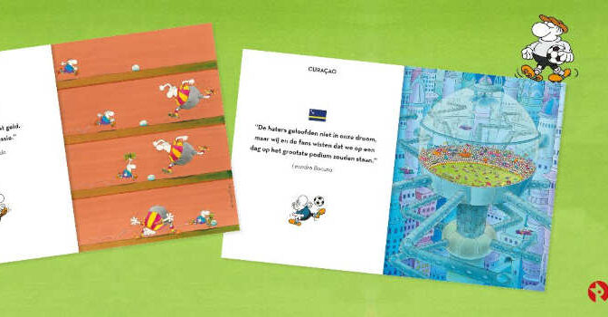 Mordillo World Cup met de bekende spelers van het WK Voetbal