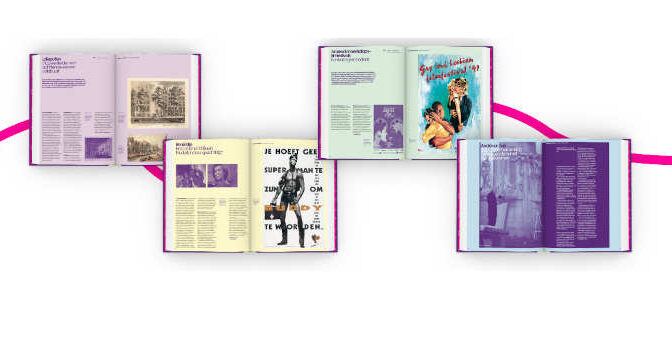 Queer Amsterdam Atlas van de roze stad boek en tentoonstelling