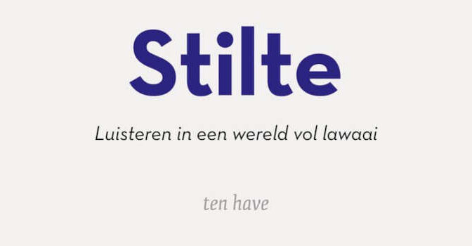 Stilte Thich Nhat Hanh boek luisteren in een wereld vol lawaai