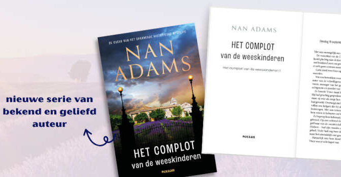 Het complot van de weeskinderen roman van Nan Adams