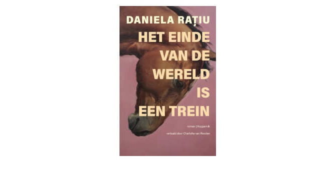 Het einde van de wereld is een trein Moldavië-roman van Daniela Ratiu de Roemeense schrijfster