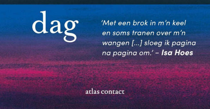dag voor dag voor dag boek van Femme van den Berg over rouw
