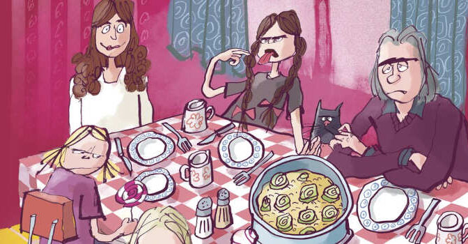 De moppermeisjes kinderboek van Marcel van Roosmalen